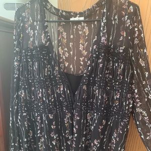 Maurice’s Black long sleeved shirt